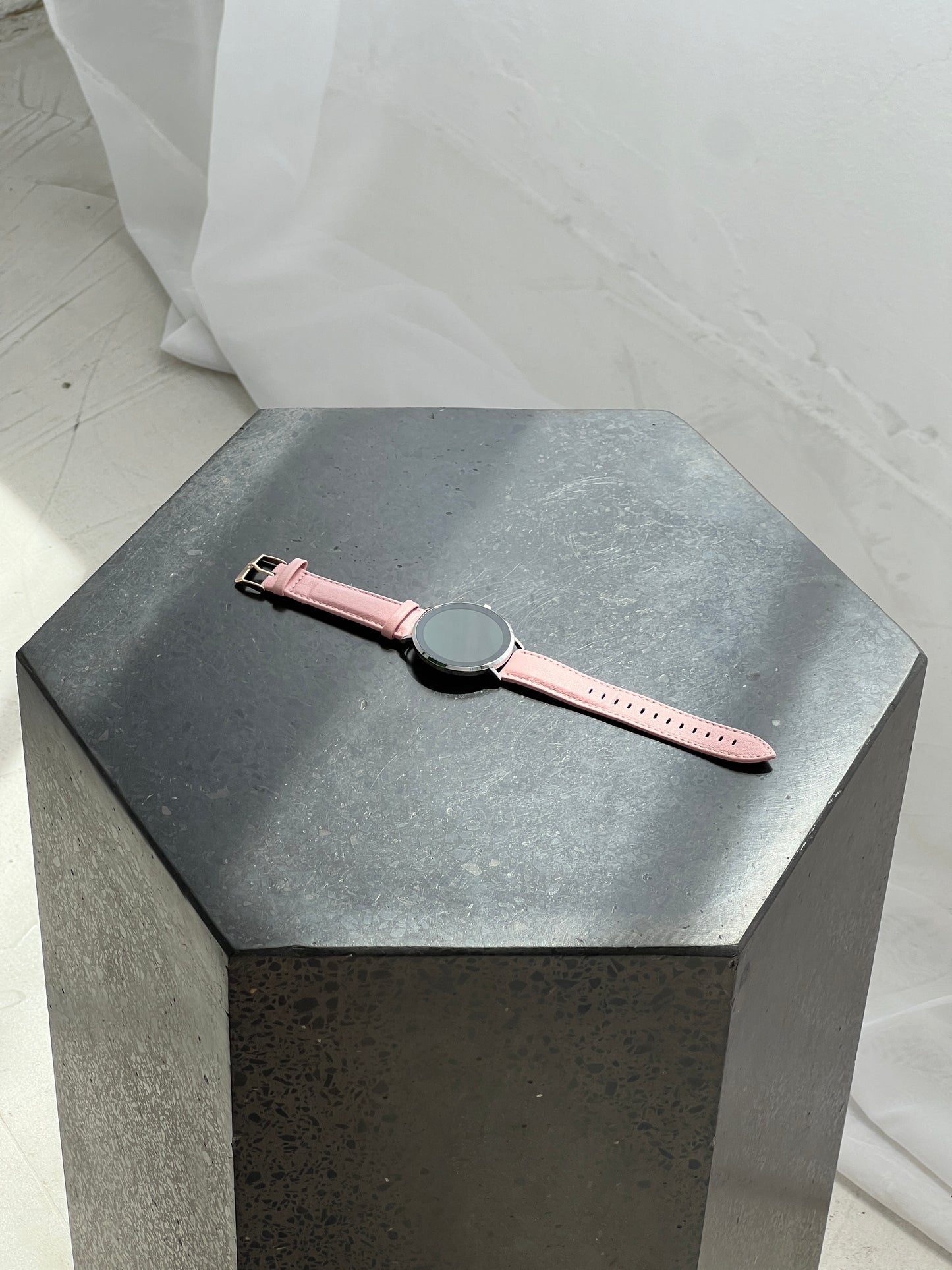 iZatch Smartwatch Silber Rosa